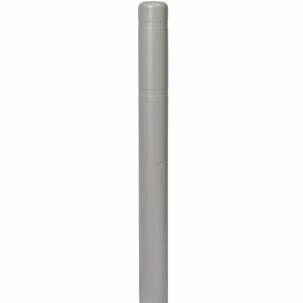 Innoplast BollardGard 4 11/16'' x 72'' Gray Bollard Cover BC472GN 269BC472GN